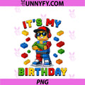Cute It's My Birthday Building Kids PNG, Birthday Boy Party PNG