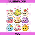 Cute Kawaii PNG, Dumpling Pastel Anime Asian Food Lover Kids Girl PNG