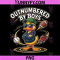 Cute Outnumbered By PNG, Funny Goose Mothers Day PNG