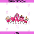 Cute Pink Ribbon Squad PNG, Breast Cancer Awareness PNG