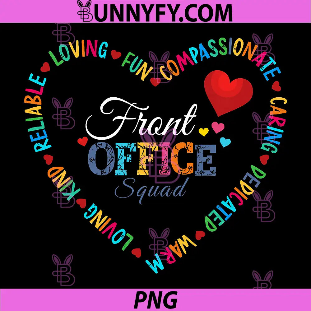 Cute School Secretary Admin PNG, Appreciation Front Office Squad PNG