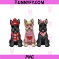 Cute Scottish Terrier PNG, Valentine Scottie Dog PNG