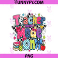 Cute Teacher Mode On Colorful Back To School Teacher Leopard PNG