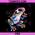 Cyber Frog Gamer PNG, With Virtual Reality Headset PNG