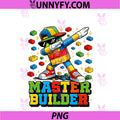 Dabbing Block Brick Building PNG, Master Builder PNG