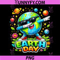 Dabbing Earth Day PNG, Funny Earth Day PNG