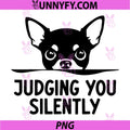 Judging You Silently PNG, Funny Sarcastic Meme PNG