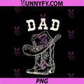 Dad Cowboy Rodeo Western Matching PNG, Family Birthday PNG