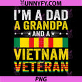 Dad Grandpa Vietnam Veteran PNG, Fathers Day PNG