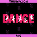 Dance Repeat PNG, Gradient Silhouete Ballet Dancer PNG