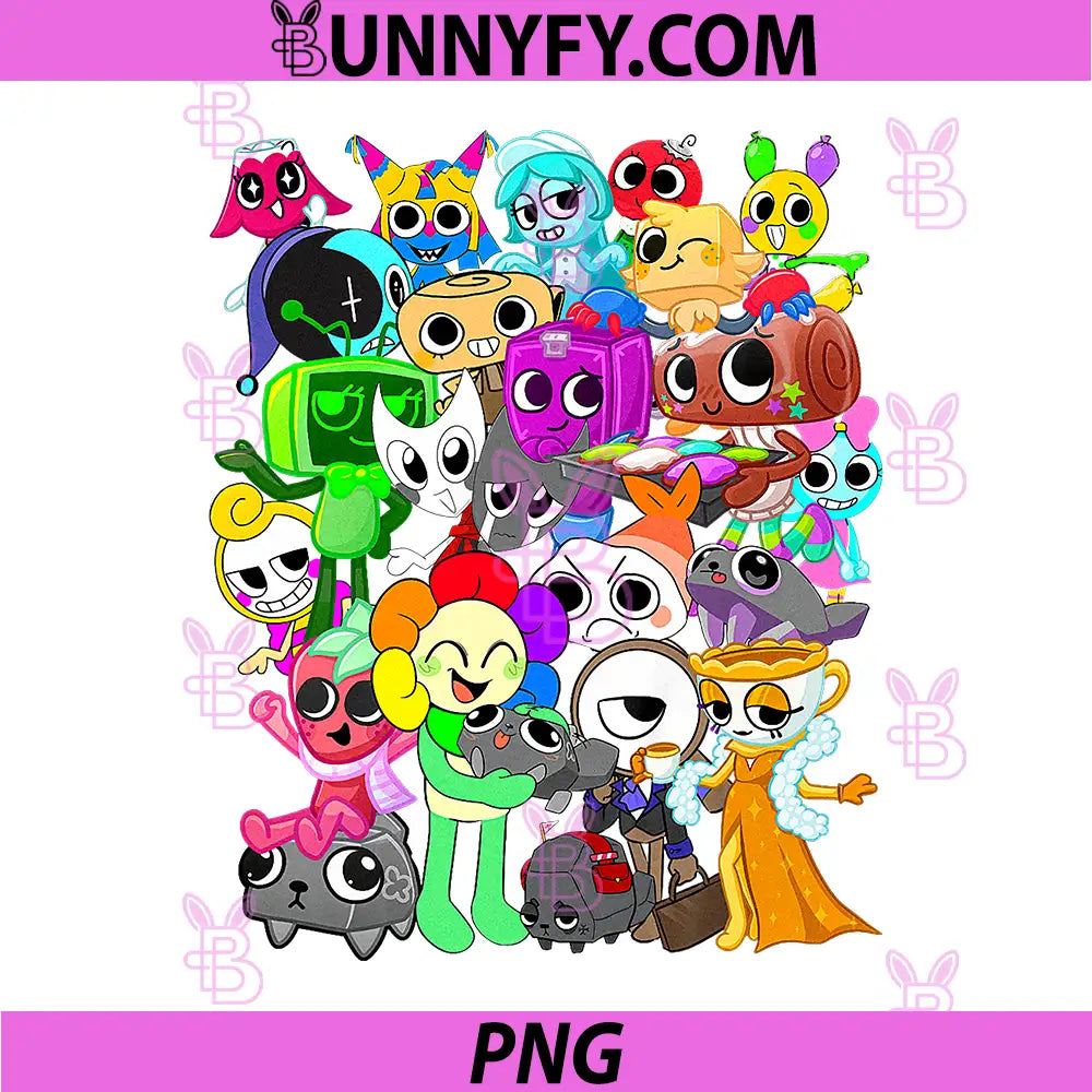 Dandy's World PNG, Dandy's World Birthday PNG