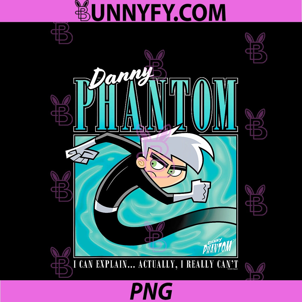 Danny Phantom Going Ghost 90's PNG, Throwback Retro Cartoon PNG