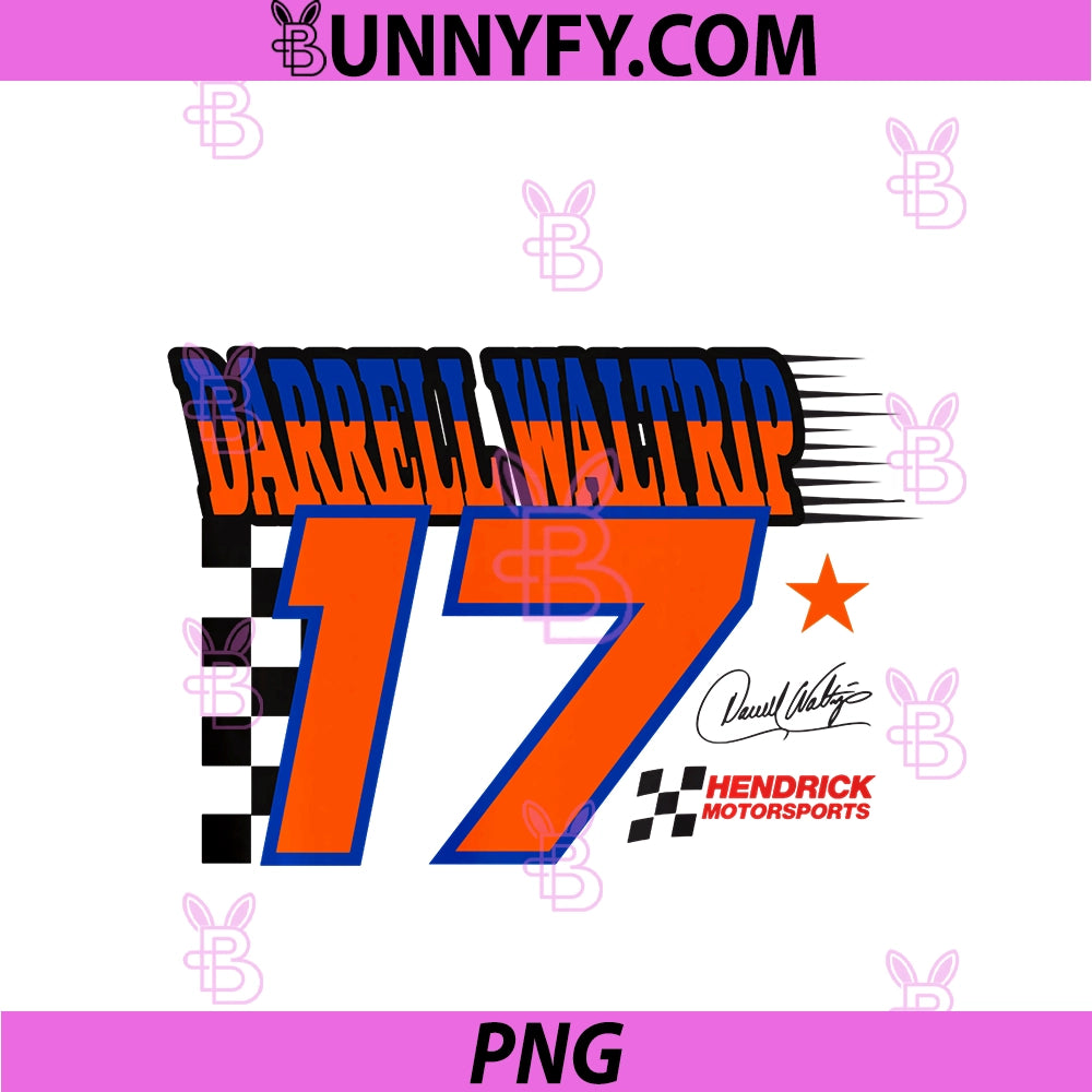 Darrell Waltrip FrontBack 17 Hendrick PNG, Motorsports Licensed PNG