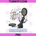 Darts Chess Match PNG, Pawn 180 King Defeat Humor PNG