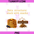 Data Structure Stack PNG, With Snacks Programmer Pancake Joke PNG