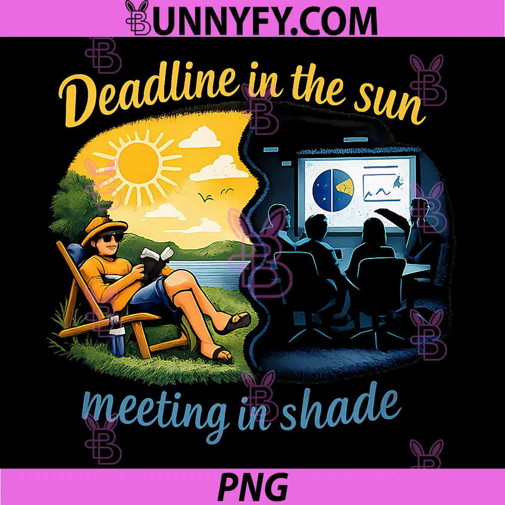 Deadline in The Sun Meeting in Shade PNG, Office Humor PNG