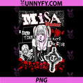 Death Note Misa Amane PNG, Punk Zine Collage Anime PNG