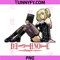 Death Note PNG, Misa Amane on Show Logo Anime PNG