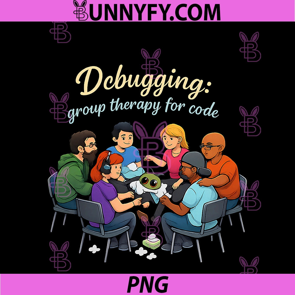 Debugging Group Therapy For Code PNG, Programmer Humor PNG