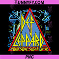 Def Leppard Sugar Rock Logo PNG, Pour Some Sugar On Me PNG