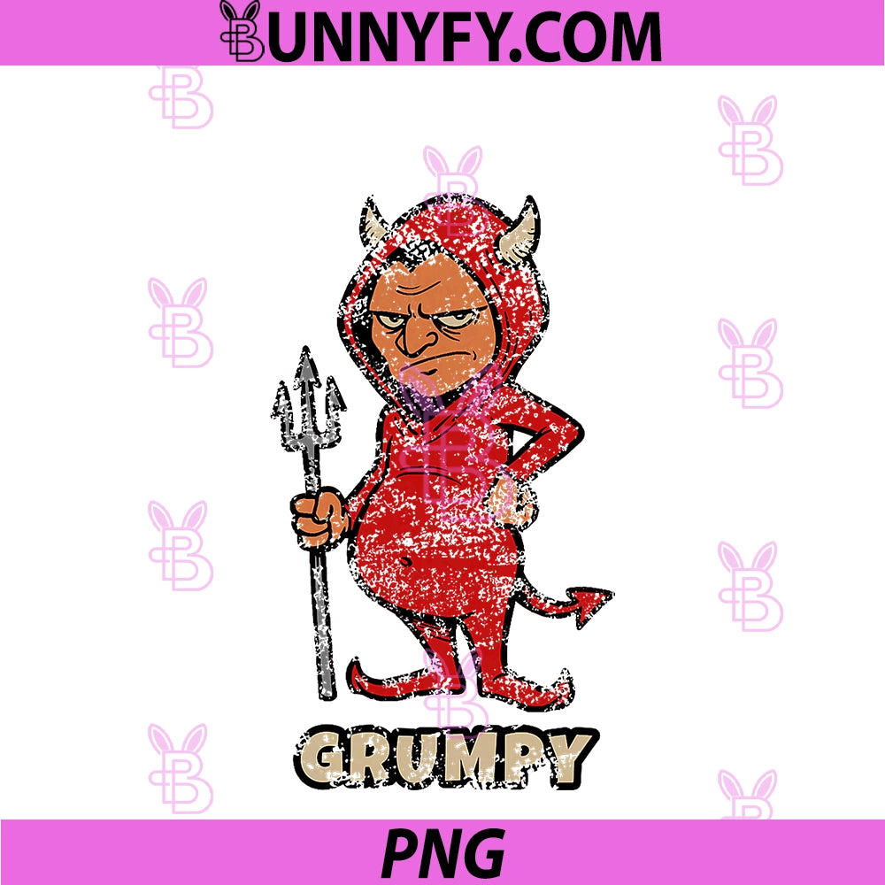 Devil-May-Care PNG, Grumpy PNG