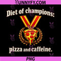 Diet of Champions Pizza and Caffeine PNG, Programmer Humor PNG