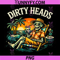 Dirty Heads PNG, Skeleton Beach Summer Vacation PNG