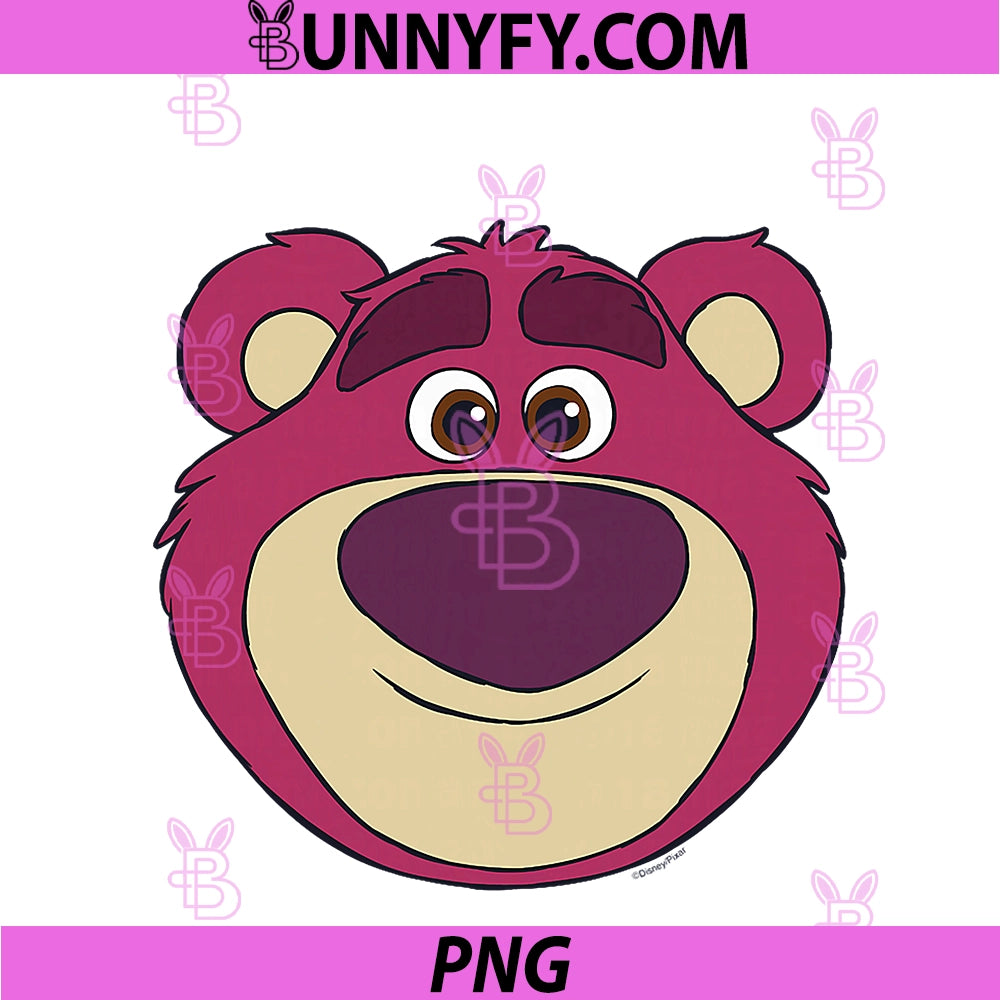 Disney And Pixar's Toy Story PNG, Lotso Bear Big Face PNG