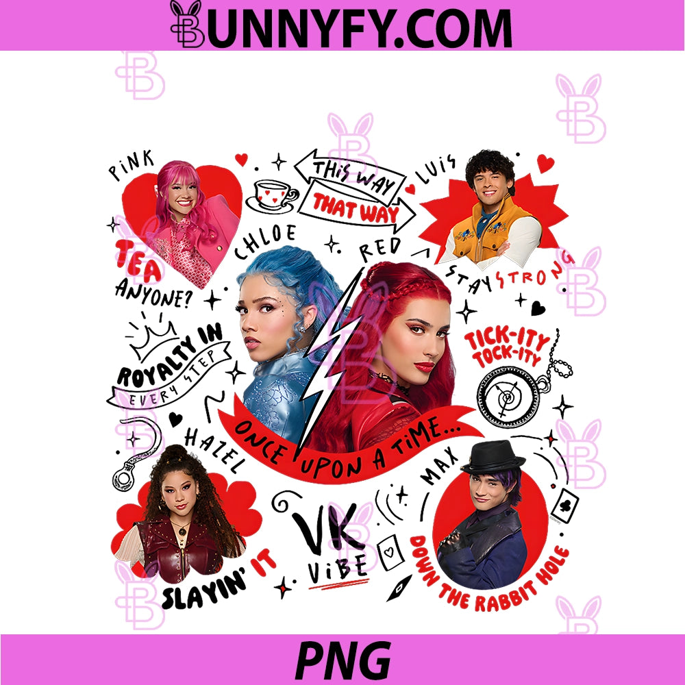 Disney Descendants Wicked PNG, Wonderland Once Upon A Time PNG