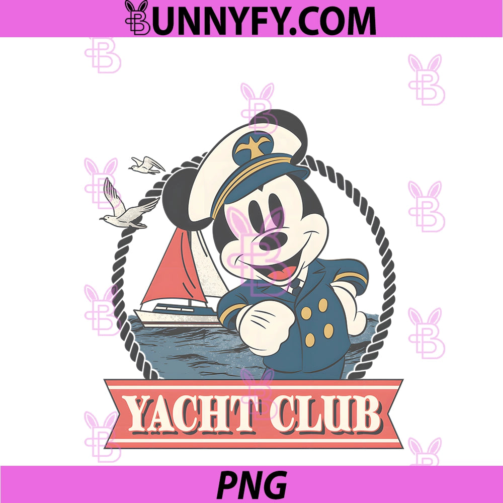 Disney Mickey And Friends Yacht Club PNG, Mickey Sailor's Outfit PNG