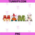 Disney Moana Letters Mama PNG, Mother's Day Birthday PNG