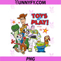 Disney Pixar PNG, Toy Story Toys at Play Group PNG