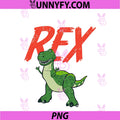 Disney Pixar Toy Story 4 PNG, Rex Dinosaur PNG