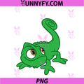 Disney Tangled Pascal PNG, Chameleon Sidekick Big Face PNG