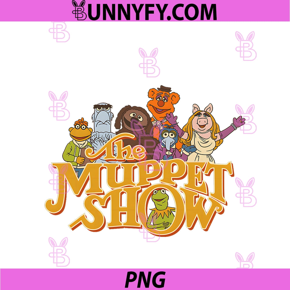 Disney The Muppet Show PNG, 50th Anniversary Logo And Muppets PNG