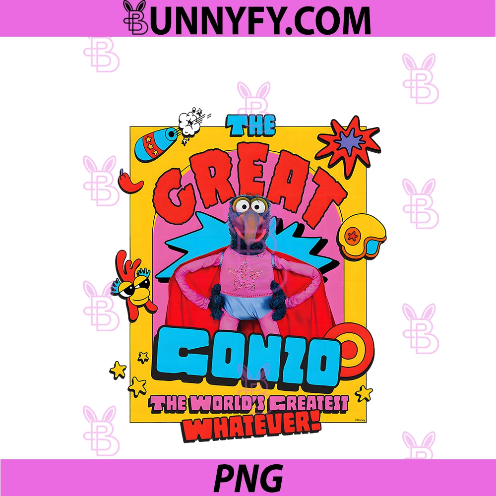 Disney The Muppets PNG, The Great Gonzo World's Greatest Whatever PNG