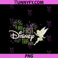 Disney Tinker Bell My First Disney Trip PNG, 2026 Vacation PNG