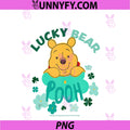 Disney Winnie The Pooh PNG, Lucky Bear St. Patrick's Day PNG