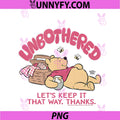 Disney Winnie The Pooh PNG, Unbothered Picnic Retro PNG