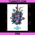 Disney Zootopia 2 PNG, Gary De'Snake Tangle Official Poster Art PNG