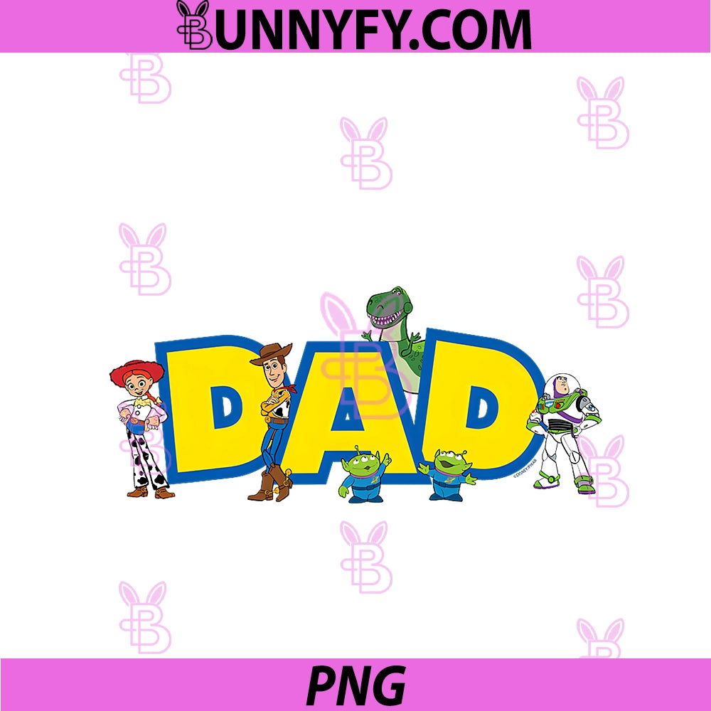 Disney & Pixar's Toy Story Dad PNG, Birthday Family Disney Trip PNG