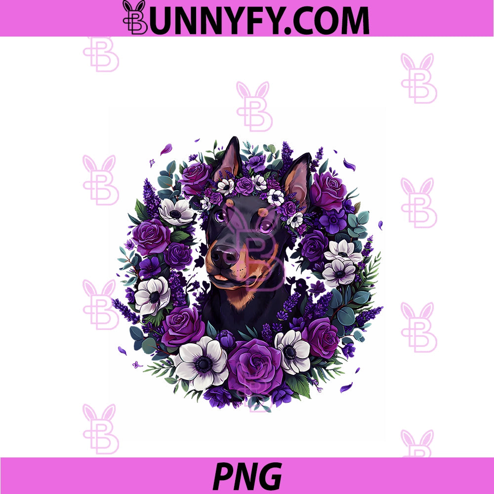 Doberman Pinscher PNG, Dobie Dog Animal PNG