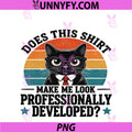 Does This PNG, Make Me Look Professionally Developed Cat PNG