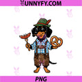 Dog Dachshund Lederhosen PNG, Pretzel Oktoberfest PNG