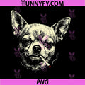 Dog Smoking Cigarette PNG, Funny Chihuahua PNG