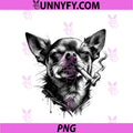 Dog Smoking Cigarette PNG, Funny Chihuahua Meme i got That Dog PNG