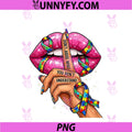 Don't Judge PNG, What You Don't Understand Autism Awareness Lips PNG