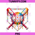 Dot Day PNG, Baseball Colorful PNG