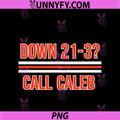Down 21 3 Call Caleb PNG, Apparel PNG