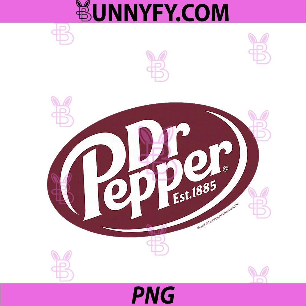 Dr Pepper Est 1885 PNG, Classic Vintage Logo PNG